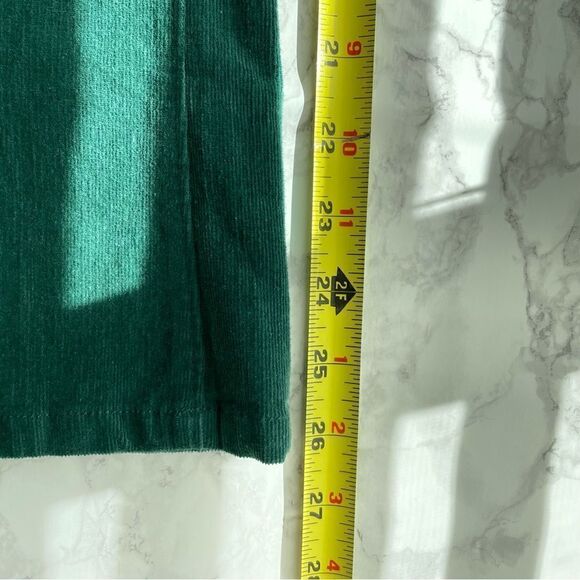 Pam & Gela Emerald Green Cords Pants - Picture 7 of 9